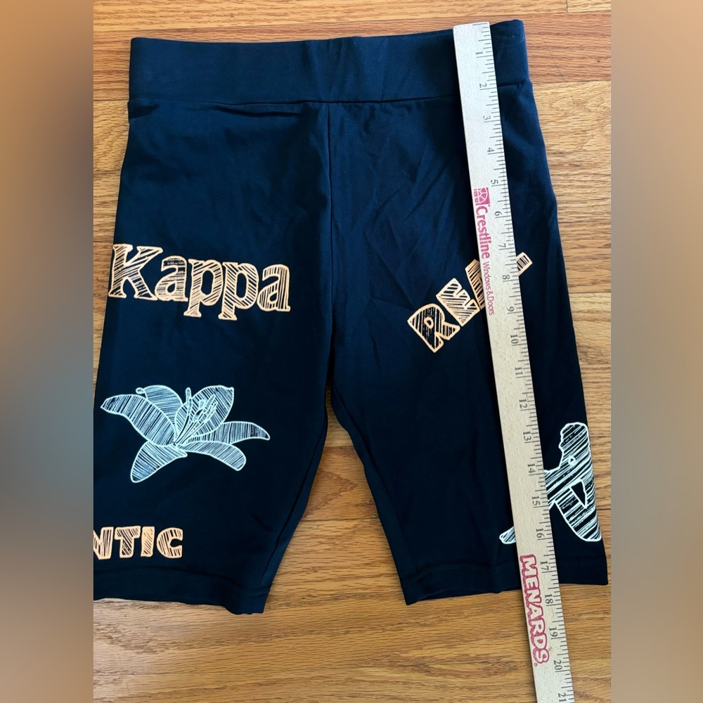 Kappa Authentic Graphik Teresa Bike Shorts Women’s Small Multicolor Casual New - Picture 7 of 7